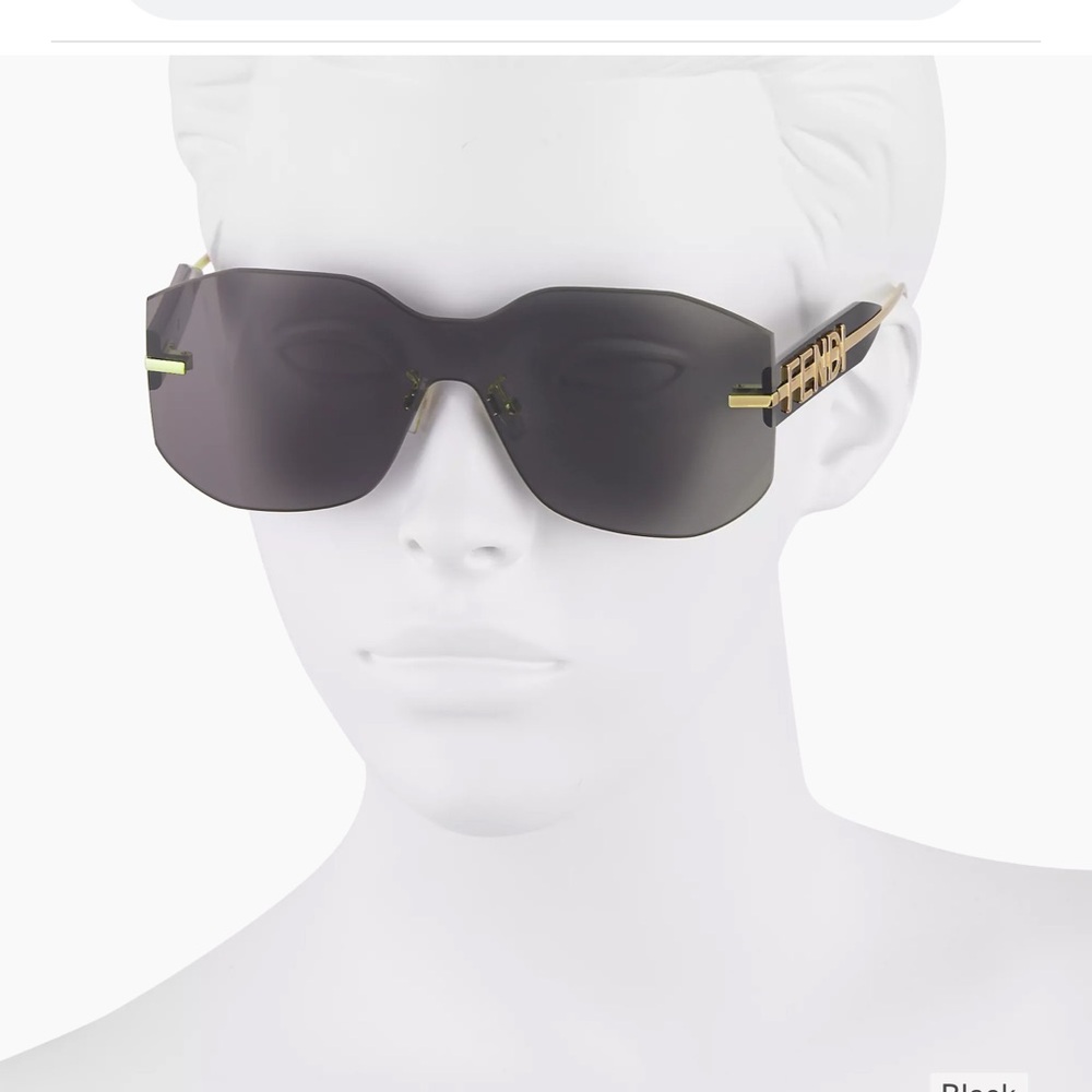 Fendi Fendigraphy Shield Sunglasses